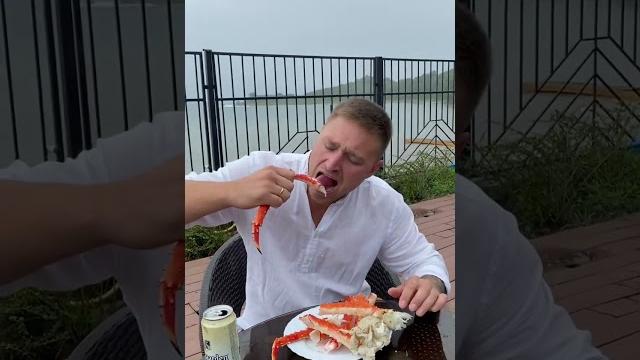 Как правильно есть краба Как правильно есть краба
