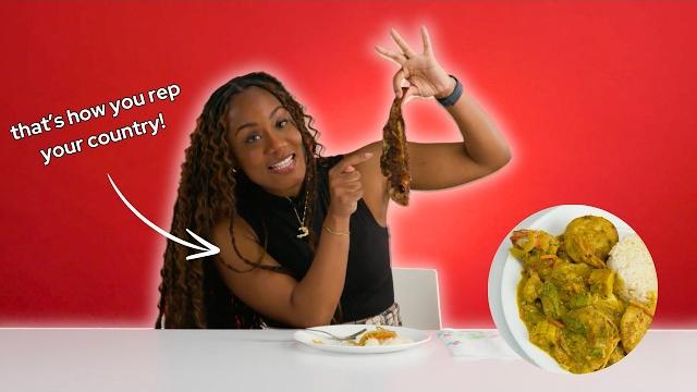 Caribbean People Try Each Others Red Snapper Caribbean People Try Each Others Red Snapper
