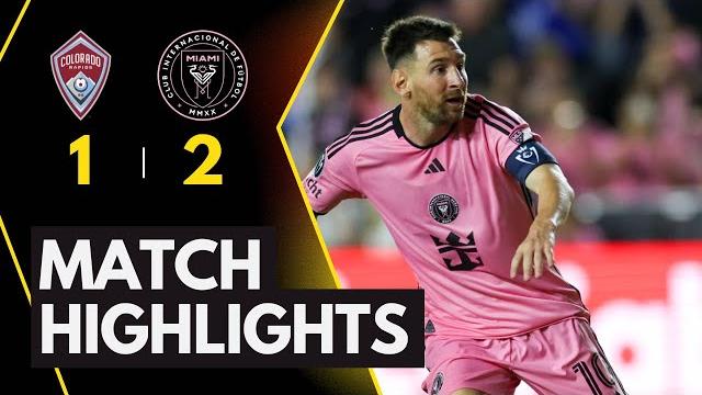 Messi Magic! Inter Miami vs. Colorado 2-1 Highlights (Extended Cut) #MLS #Messi #InterMiamiCF Messi Magic! Inter Miami vs. Colorado 2-1 Highlights (Extended Cut) #MLS #Messi #InterMiamiCF