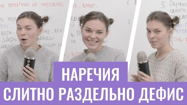 Правописание наречий Правописание наречий