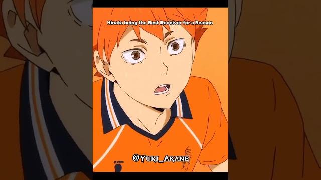 Best receiver for a Reason #anime #haikyuu Best receiver for a Reason #anime #haikyuu