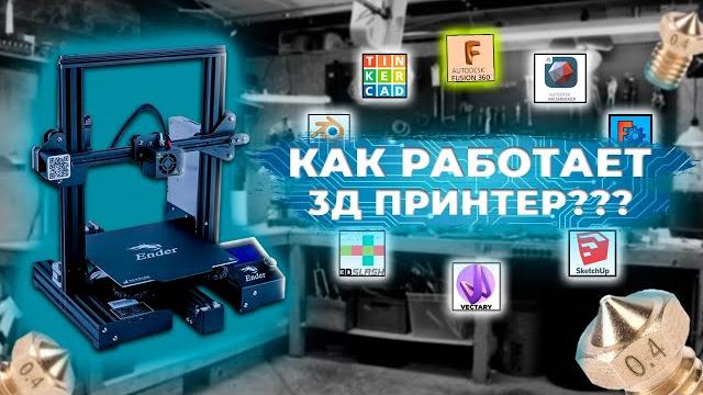Как работает 3д принтер ??? Как работает 3д принтер ???