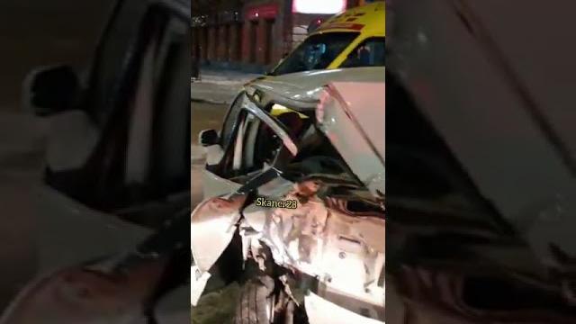 Серьезное ДТП в Благовещенске Серьезное ДТП в Благовещенске