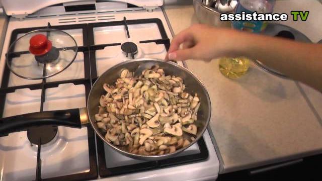 Как жарить Шампиньоны Как жарить Шампиньоны