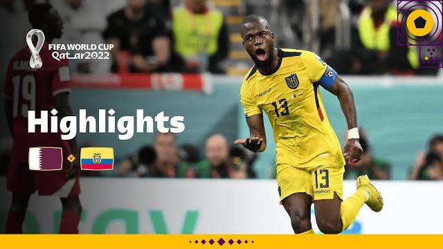 Ecuador get the World Cup rolling! | Ecuador v Qatar highlights | FIFA World Cup Qatar 2022 Ecuador get the World Cup rolling! | Ecuador v Qatar highlights | FIFA World Cup Qatar 2022