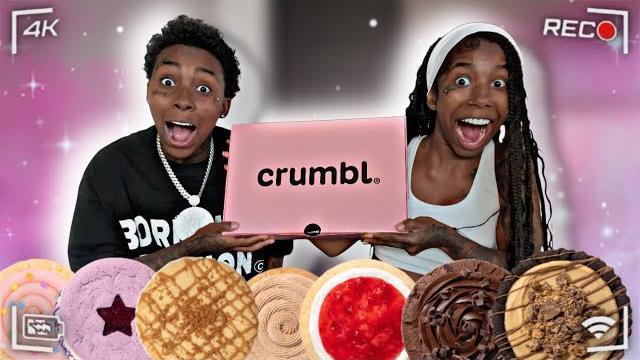 TRYING THE BEST FLAVORS OF CRUMBL COOKIES!! TRYING THE BEST FLAVORS OF CRUMBL COOKIES!!