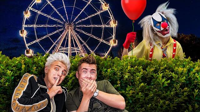 Экстремальные Прятки От Страшного КЛОУНА в Парке Развлечений ! Экстремальные Прятки От Страшного КЛОУНА в Парке Развлечений !