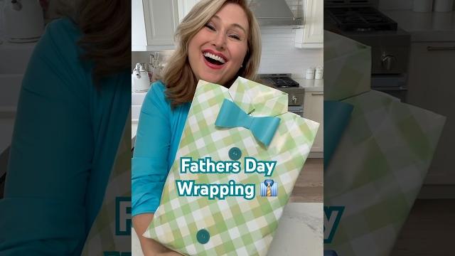 Easy Wrapping for Dad! Easy Wrapping for Dad!