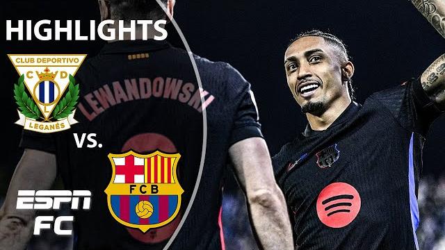 Barcelona vs. Leganes | LALIGA Highlights | ESPN FC Barcelona vs. Leganes | LALIGA Highlights | ESPN FC