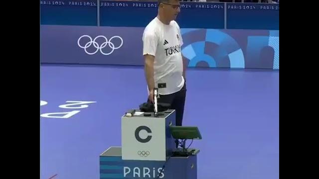 #Turkish shooter Yusuf Dikec has gone viral on social media for his casual attitude #2024olympics #Turkish shooter Yusuf Dikec has gone viral on social media for his casual attitude #2024olympics