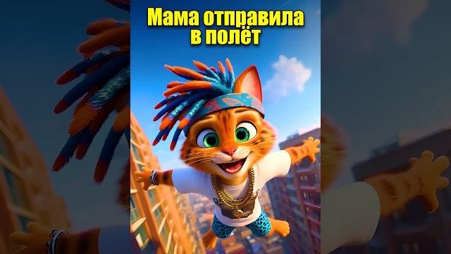 МАМА ОТПРАВИЛА В ПОЛЕТ | КОТИК ЛЁТЧИК в нейросети #кот #мультик #юмор #cartoon #ии #dalle3 #cats МАМА ОТПРАВИЛА В ПОЛЕТ | КОТИК ЛЁТЧИК в нейросети #кот #мультик #юмор #cartoon #ии #dalle3 #cats