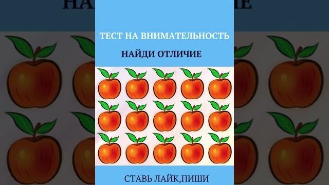 ТЕСТ НА ВНИМАТЕЛЬНОСТЬ /НАЙДИ НАКАРТИНКЕ/#shorts ТЕСТ НА ВНИМАТЕЛЬНОСТЬ /НАЙДИ НАКАРТИНКЕ/#shorts