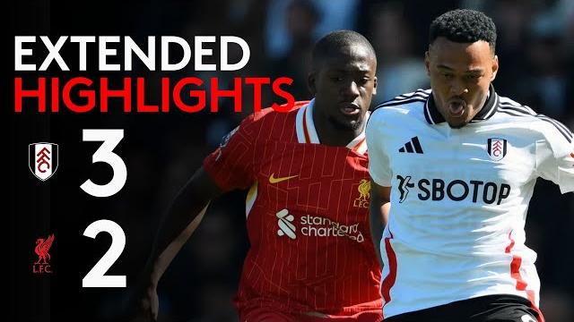 EXTENDED HIGHLIGHTS | Fulham 3-2 Liverpool | Coming back from a goal down against the league leaders EXTENDED HIGHLIGHTS | Fulham 3-2 Liverpool | Coming back from a goal down against the league leaders