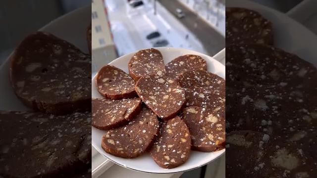 Рецепт сладкой колбасы Рецепт сладкой колбасы