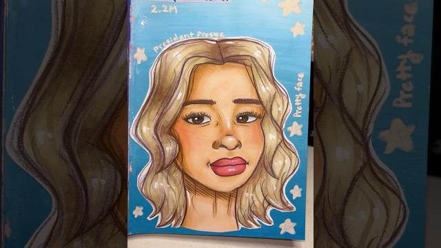 I drew @iampresleefaith this was my 6th try I couldn’t get her face right! #shorts #fanart I drew @iampresleefaith this was my 6th try I couldn’t get her face right! #shorts #fanart
