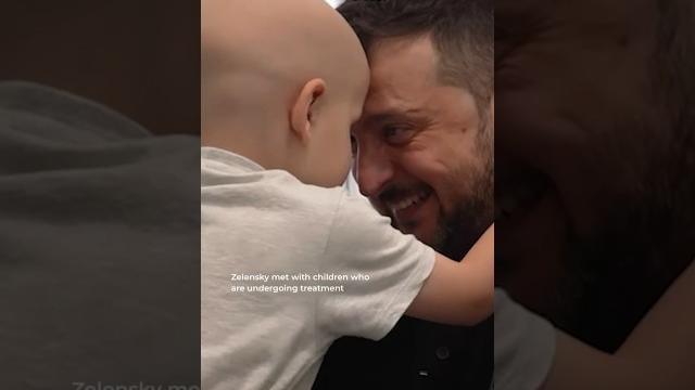 Volodymyr Zelensky and Olena Zelenska visited the Kyiv Children’s Cancer Hospital “Okhmatdyt,“ Volodymyr Zelensky and Olena Zelenska visited the Kyiv Children’s Cancer Hospital “Okhmatdyt,“