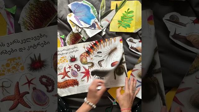 Коллаж из журнальных вырезок Коллаж из журнальных вырезок