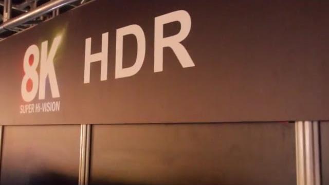 8K HDR at 120Hz by NHK 8K HDR at 120Hz by NHK