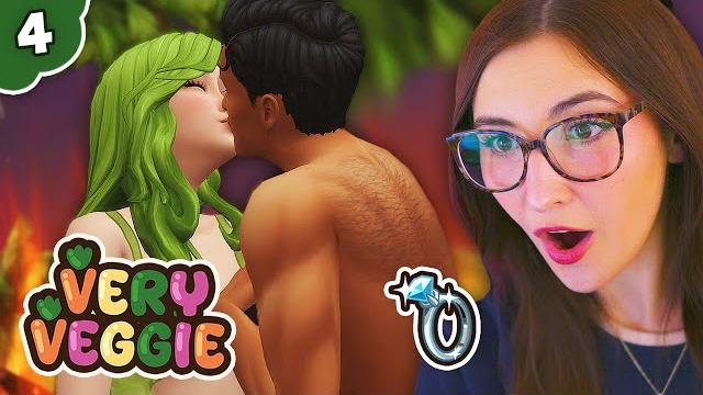 we're ENGAGED?? very veggie legacy #4 (the sims 4) we're ENGAGED?? very veggie legacy #4 (the sims 4)