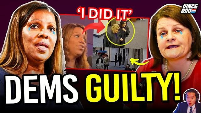 Letitia James ADMITS GUILT as SHOCKING New Video Evidence Emerges on Indicted Dem Official Letitia James ADMITS GUILT as SHOCKING New Video Evidence Emerges on Indicted Dem Official