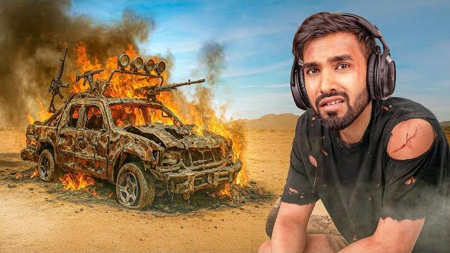 MY NEW CAR GOT DESTROYED IN DESERT MY NEW CAR GOT DESTROYED IN DESERT
