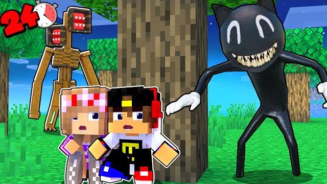 Майнкрафт но 24 ЧАСА Выживание в Мире SCP ! Девушка НУБ И ПРО Видео Троллинг Minecraft Майнкрафт но 24 ЧАСА Выживание в Мире SCP ! Девушка НУБ И ПРО Видео Троллинг Minecraft