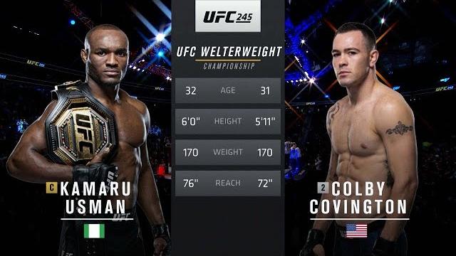 Камару Усман vs Колби Ковингтон: Вспоминаем бой Камару Усман vs Колби Ковингтон: Вспоминаем бой