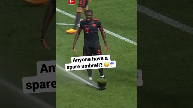 SPRINKLERS as Bayern Defenders! SPRINKLERS as Bayern Defenders!