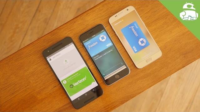 Android Pay vs Apple Pay vs Samsung Pay Overview Android Pay vs Apple Pay vs Samsung Pay Overview