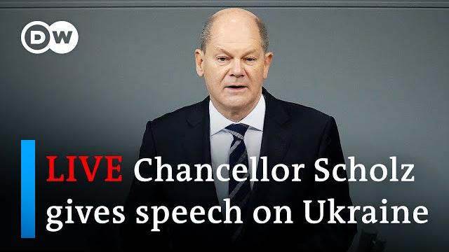 LIVE: German Chancellor Olaf Scholz on Ukraine | DW News LIVE: German Chancellor Olaf Scholz on Ukraine | DW News