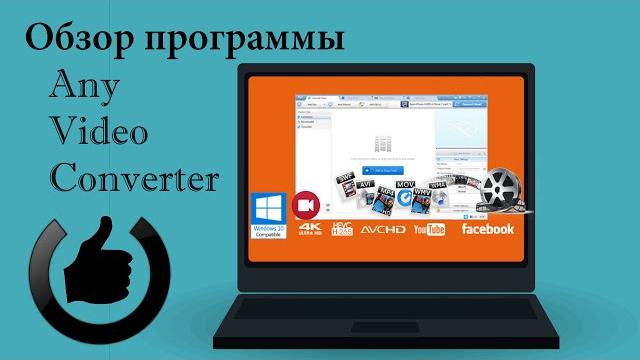 Бесплатный конвертер видео Any Video Converter Бесплатный конвертер видео Any Video Converter
