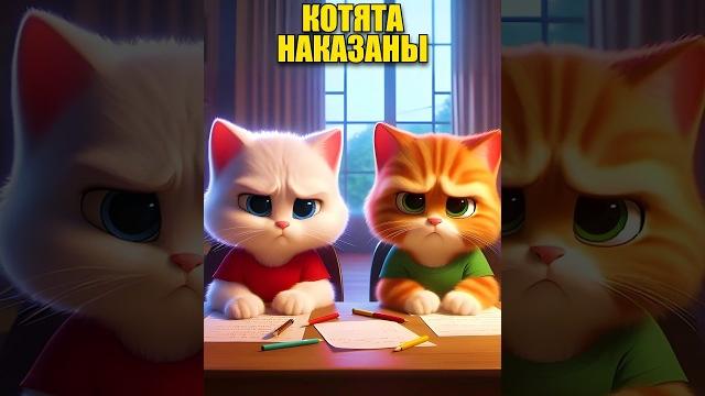 Котята наказаны в нейросети #dalle3 #chatgpt #aiart #кот #юмор #нейросеть #ии #мультик #котики Котята наказаны в нейросети #dalle3 #chatgpt #aiart #кот #юмор #нейросеть #ии #мультик #котики