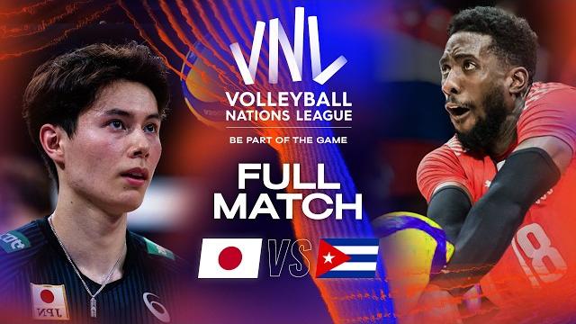 Japan vs. Cuba - Full Match | Men's VNL 2023 Japan vs. Cuba - Full Match | Men's VNL 2023