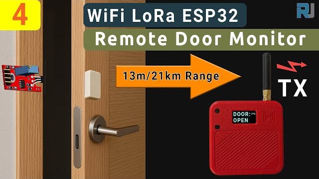 Off-Grid DIY Door Monitoring LoRa Project – 21KM Range Without Internet! (Heltec WiFi LoRa 32 V3) Off-Grid DIY Door Monitoring LoRa Project – 21KM Range Without Internet! (Heltec WiFi LoRa 32 V3)