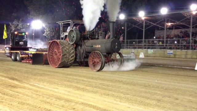 110HP Case Steam Tractor Pull Pinckneyville Illinois August 15 2014 110HP Case Steam Tractor Pull Pinckneyville Illinois August 15 2014