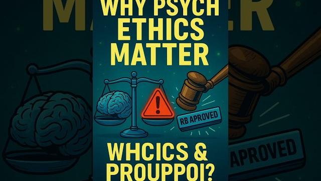 |Ep.8| Psychology Studies MUST Follow This Rule – Or They're Illegal! #shorts #science #psychology |Ep.8| Psychology Studies MUST Follow This Rule – Or They're Illegal! #shorts #science #psychology