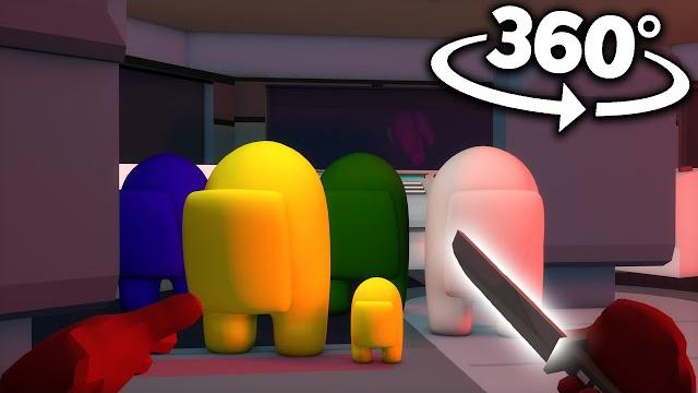 AMONG US 360° Video - IMPOSTOR in VR AMONG US 360° Video - IMPOSTOR in VR