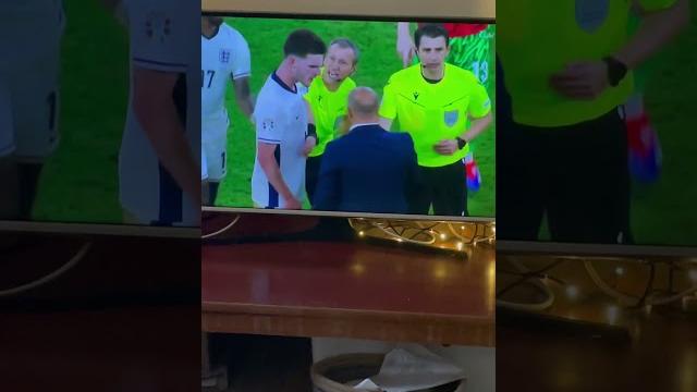 Slovakia manager pushes Declan Rice #euro2024 #england #slovakia #uefa #football #european Slovakia manager pushes Declan Rice #euro2024 #england #slovakia #uefa #football #european