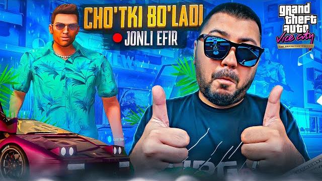 GTA VICE CITY / CHOTKI BO'LADI / JONLI EFIR GTA VICE CITY / CHOTKI BO'LADI / JONLI EFIR