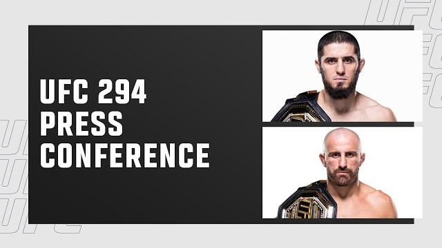 UFC 294: Pre-Fight Press Conference UFC 294: Pre-Fight Press Conference