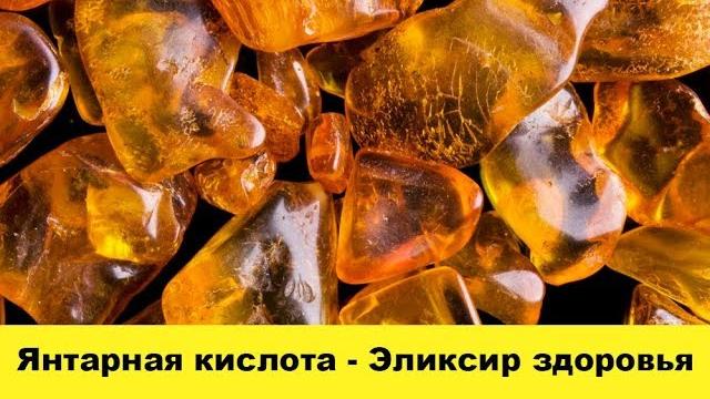 Янтарная кислота - Эликсир здоровья Янтарная кислота - Эликсир здоровья