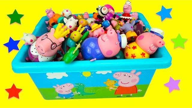Свинка Пеппа игрушки из мультика Игрушкин ТВ Свинка Пеппа игрушки из мультика Игрушкин ТВ