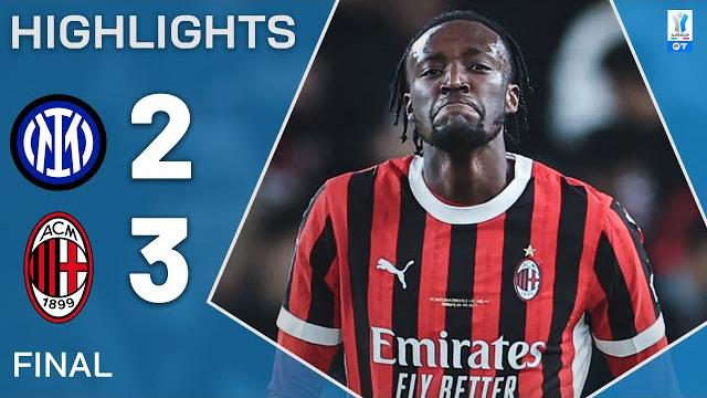 INTER-MILAN 2-3 | HIGHLIGHTS | Abraham Scores Last-Minute Winner! | EA SPORTS FC Supercup 2025 INTER-MILAN 2-3 | HIGHLIGHTS | Abraham Scores Last-Minute Winner! | EA SPORTS FC Supercup 2025