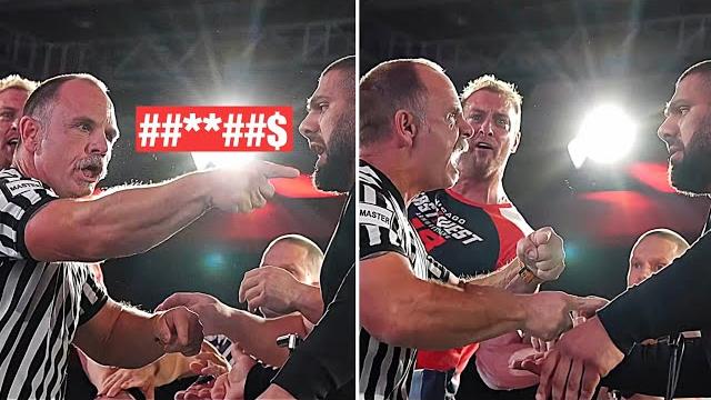 LEVAN SAGINASHVILI ATTACKS THE REFEREE?? LEVAN SAGINASHVILI ATTACKS THE REFEREE??