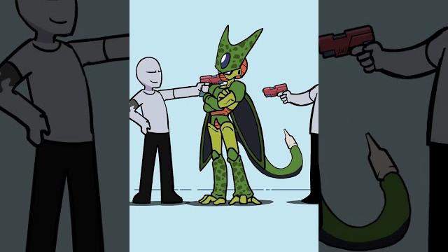 Seize the Gun by the Dragon Ball character NO.6 #comics #funny #cartoon #shorts #dragonball Seize the Gun by the Dragon Ball character NO.6 #comics #funny #cartoon #shorts #dragonball