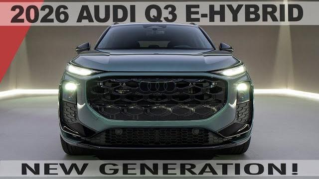 WORLD PREMIERE! 2026 AUDI Q3 E-HYBRID QUATTRO 272HP - New Generation Q3 is here - In Detail! WORLD PREMIERE! 2026 AUDI Q3 E-HYBRID QUATTRO 272HP - New Generation Q3 is here - In Detail!