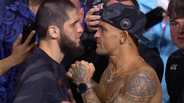 UFC 302: Битвы взглядов и финальные слова UFC 302: Битвы взглядов и финальные слова