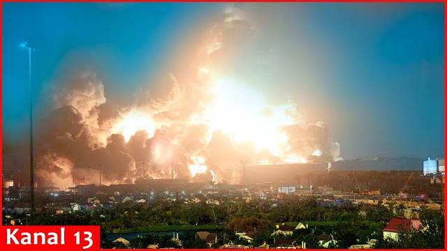 In Russian Tver region, 60-70 warehouses with 30,000 different types of ammunition were destroyed In Russian Tver region, 60-70 warehouses with 30,000 different types of ammunition were destroyed