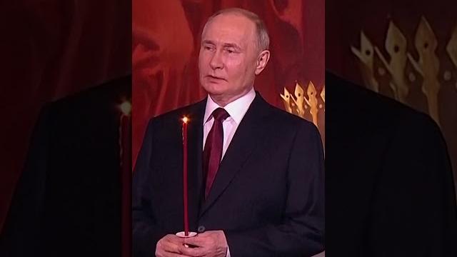 Путин перекрестился Путин перекрестился