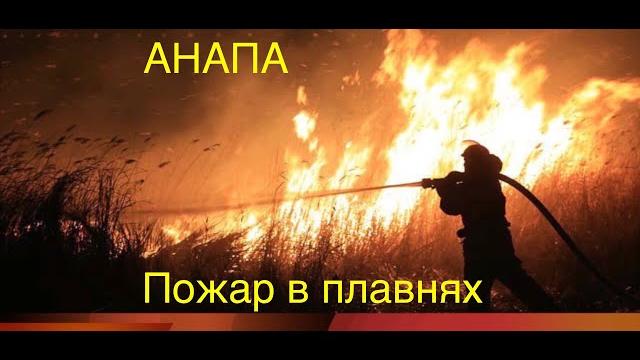 Пожар в плавнях. Анапа. 22.11.2019 Пожар в плавнях. Анапа. 22.11.2019